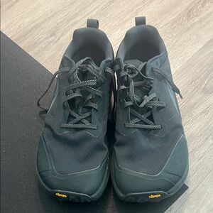 Altra Men's Black Athletic Shoes with Yellow Accents